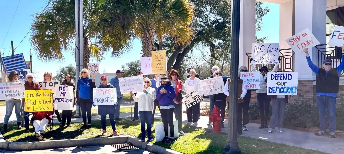 HCDEC members at a community protest